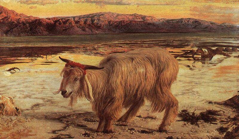 William Holman Hunt The Scapegoat oil painting image